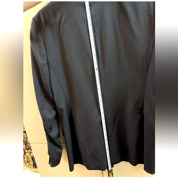 Austin Reed Womens Blazer Jacket  Size 8 100% Worsted Wool Gray - Picture 6 of 9